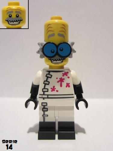 lego 2015 mini figurine col213 Monster Scientist  
