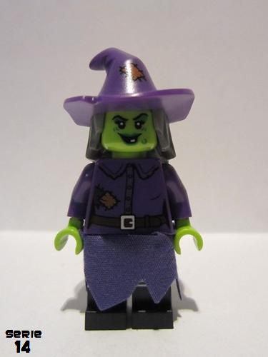lego 2015 mini figurine col214 Wacky Witch  