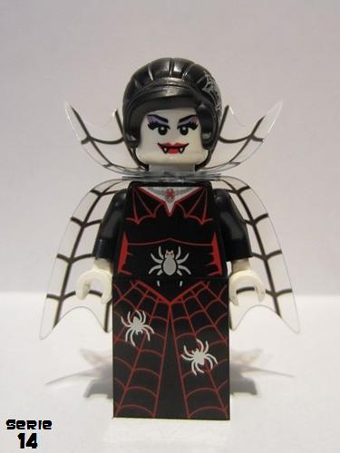 lego 2015 mini figurine col226 Spider Lady  