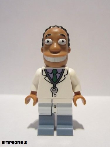 lego 2015 mini figurine sim042 Dr. Hibbert  
