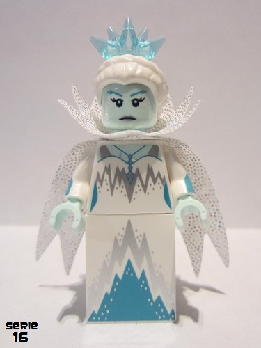 lego 2016 mini figurine col244 Ice Queen  