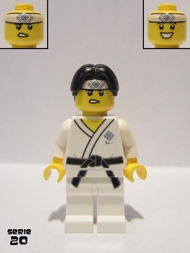 lego 2020 mini figurine col367 Martial Arts Boy  