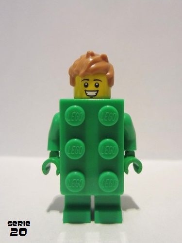 lego 2020 mini figurine col370 Brick Costume Guy  