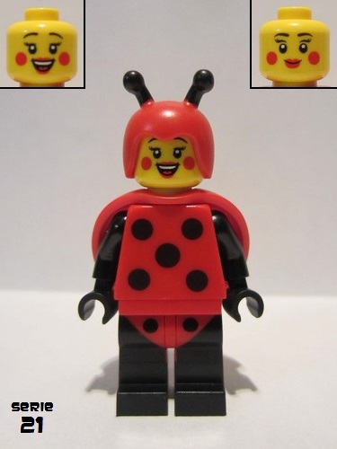 lego 2021 mini figurine col377 Ladybug Girl  