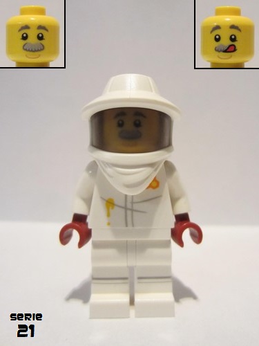 lego 2021 mini figurine col380 Beekeeper  