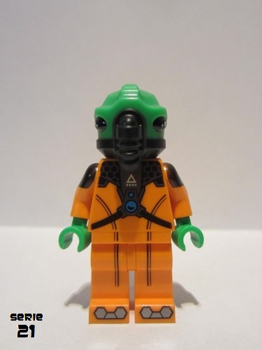 lego 2021 mini figurine col384 Alien  