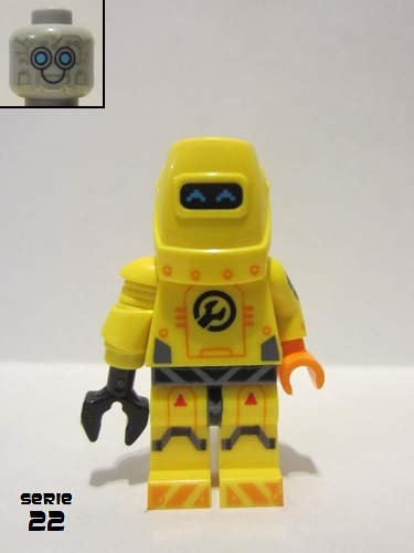 lego 2022 mini figurine col386 Robot Repair Tech  