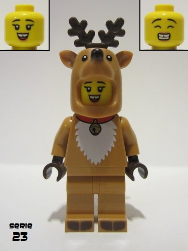 lego 2022 mini figurine col401 Reindeer Costume  