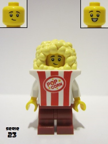 lego 2022 mini figurine col404 Popcorn Costume  