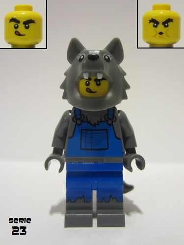 lego 2022 mini figurine col405 Wolf Costume  