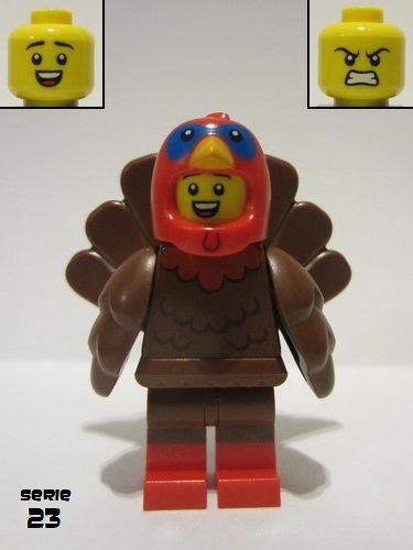lego 2022 mini figurine col406 Turkey Costume  