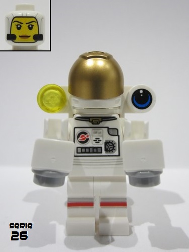 lego 2024 mini figurine col436 Spacewalking Astronaut  