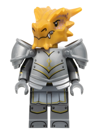 lego 2024 mini figurine coldnd04 Dragonborn Paladin  