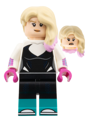 lego 2025 mini figurine colspi04 Gwen Stacy / Spider Gwen