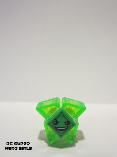 lego 2017 mini figurine shg033 Kryptomite Green, Small Crystals (Slopes) 