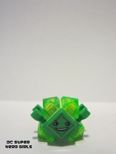 lego 2017 mini figurine shg035 Kryptomite Green, Small Crystals (Pyramids), Hands 