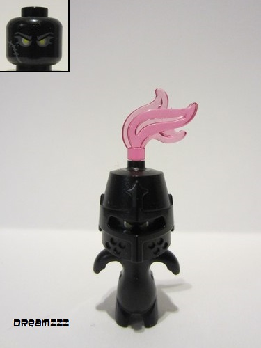 lego 2023 mini figurine drm002 Grimspawn Black Helmet Castle Closed 