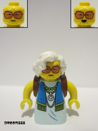 lego 2023 mini figurine drm014 Mrs Castillo Backpack with Three Parts 