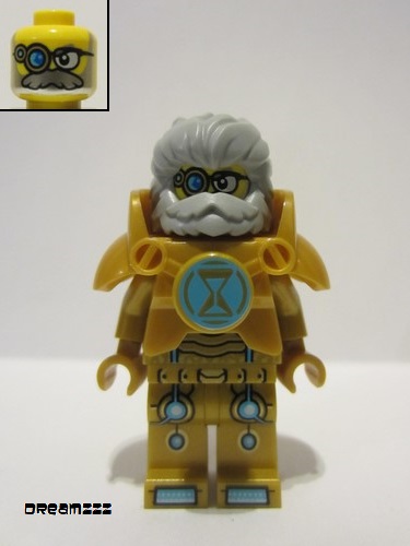 lego 2024 mini figurine drm035 Mr. Oz Gold Suit and Armor 