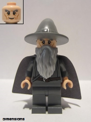 lego 2015 mini figurine dim001 Gandalf the Grey Dimensions Starter Pack 