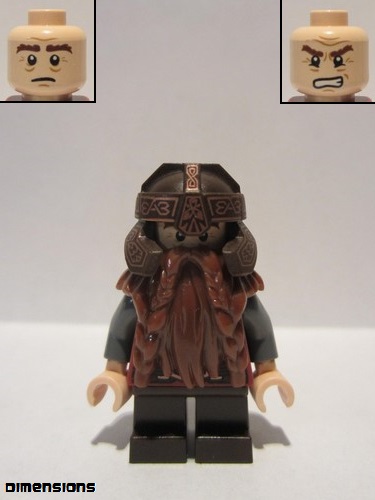 lego 2015 mini figurine dim007 Gimli  