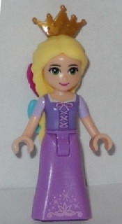 lego 2014 mini figurine dp006 Rapunzel With Bows and Tiara 