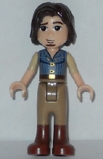 lego 2014 mini figurine dp007 Flynn Rider Sand Blue Vest 