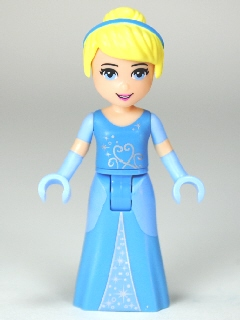 lego 2014 mini figurine dp008 Cinderella Two-Colored Dress and Long Gloves 