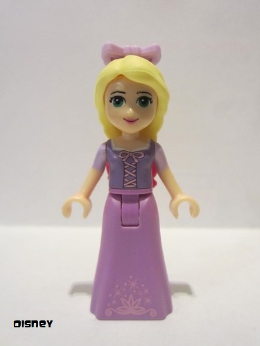 lego 2014 mini figurine dp010 Rapunzel With 3 Bows 