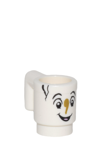 lego 2016 mini figurine 3899pb006 Chip Potts Utensil Cup with Smiling Face Pattern - 3899pb006 