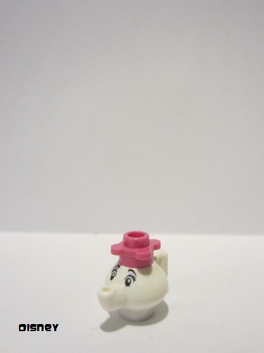 lego 2016 mini figurine dp028 Mrs. Potts Dark Pink Flower 