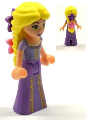 lego 2016 mini figurine dp032 Rapunzel With 2 Flowers in Hair 