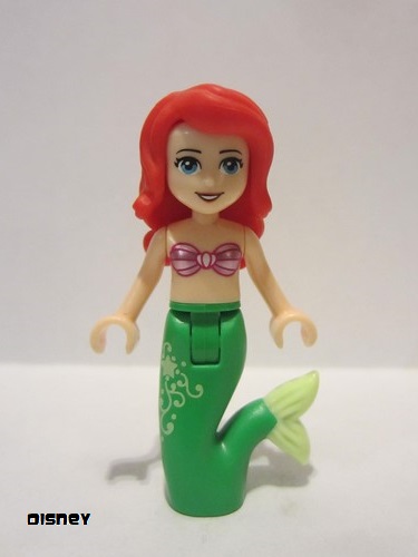 lego 2017 mini figurine dp037 Ariel Mermaid - Pink Top 
