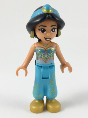 lego 2019 mini figurine dp066 Jasmine Gold and Copper Filigree 