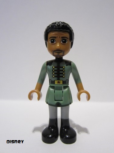 lego 2019 mini figurine dp075 Lieutenant Matthias Sand Green Uniform 
