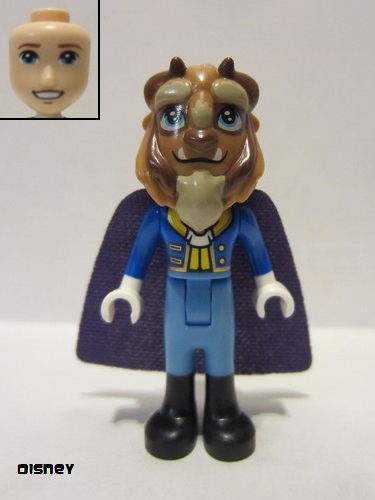 lego 2020 mini figurine dp097 Beast / Prince Adam Large Eyes 