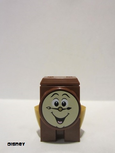 lego 2020 mini figurine dp098 Cogsworth Printed Face, Winder Key 