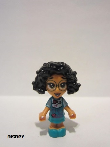 lego 2021 mini figurine dis060 Mirabel Micro Doll, Open Eyes 
