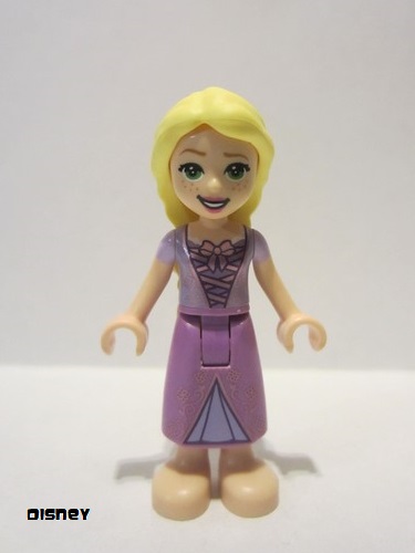 lego 2021 mini figurine dp107 Rapunzel With 2 Flowers in Hair Avec 2 fleurs dans les cheveux