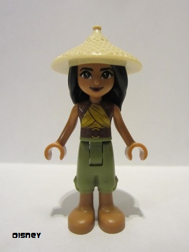 lego 2021 mini figurine dp118 Raya Tan Conical Hat 