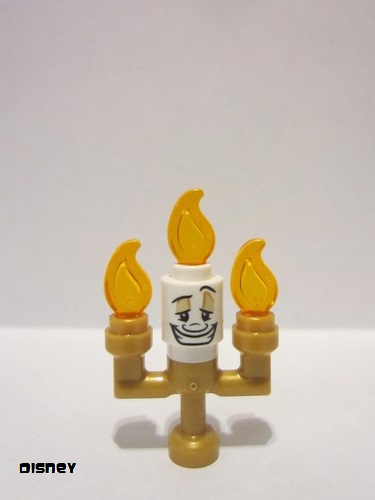 lego 2021 mini figurine dp121 Lumière Small Solid Candelabra (Lumiere) 