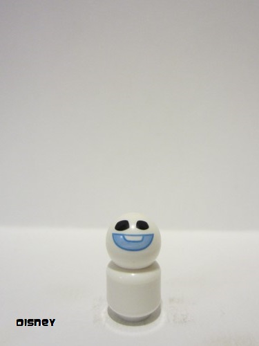 lego 2021 mini figurine dp142 Snowgie Bright Light Blue Smile 