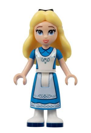 lego 2023 mini figurine dis116 Alice  