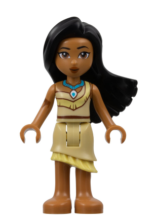 lego 2023 mini figurine dis118 Pocahontas  