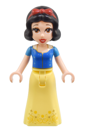 lego 2024 mini figurine dp202 Snow White Mini Doll, Dark Azure Sleeves, Eye Shadow 