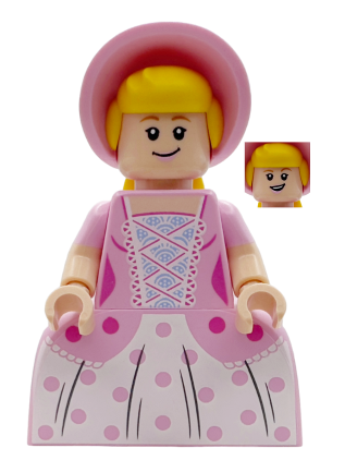 lego 2025 mini figurine dis184 Bo Peep Bright Pink Dress 