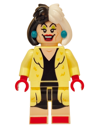 lego 2025 mini figurine dis188 Cruella de Vil