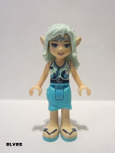 lego 2015 mini figurine elf002 Naida Riverheart Medium Azure Skirt 