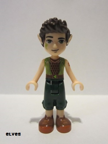 lego 2015 mini figurine elf006 Farran Leafshade Dark Green Trousers 