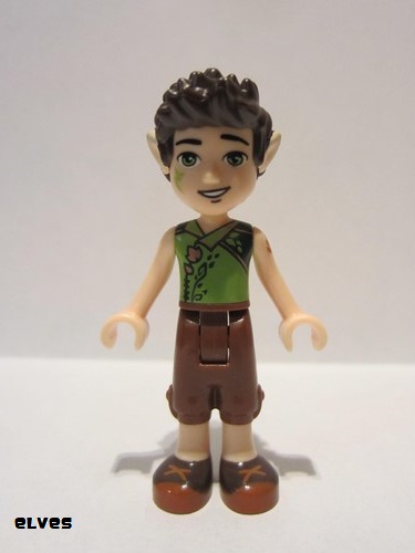 lego 2016 mini figurine elf018 Farran Leafshade Reddish Brown Trousers 